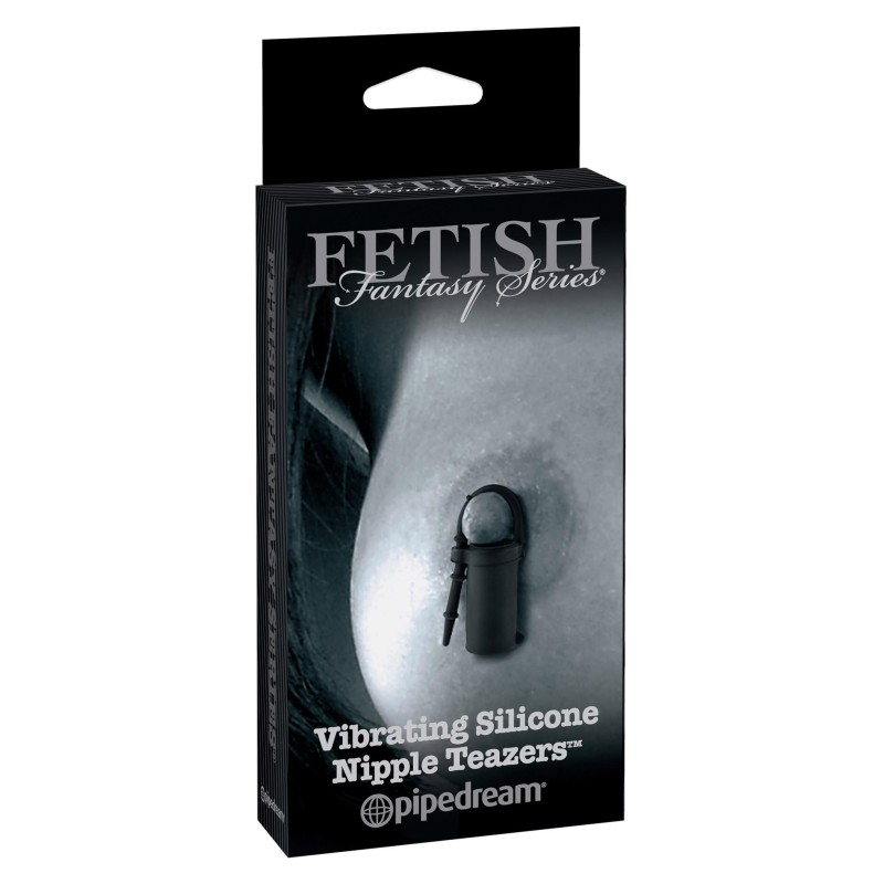 Stymulator-FFLE VIBR SILICONE NIPPLE TEAZERS